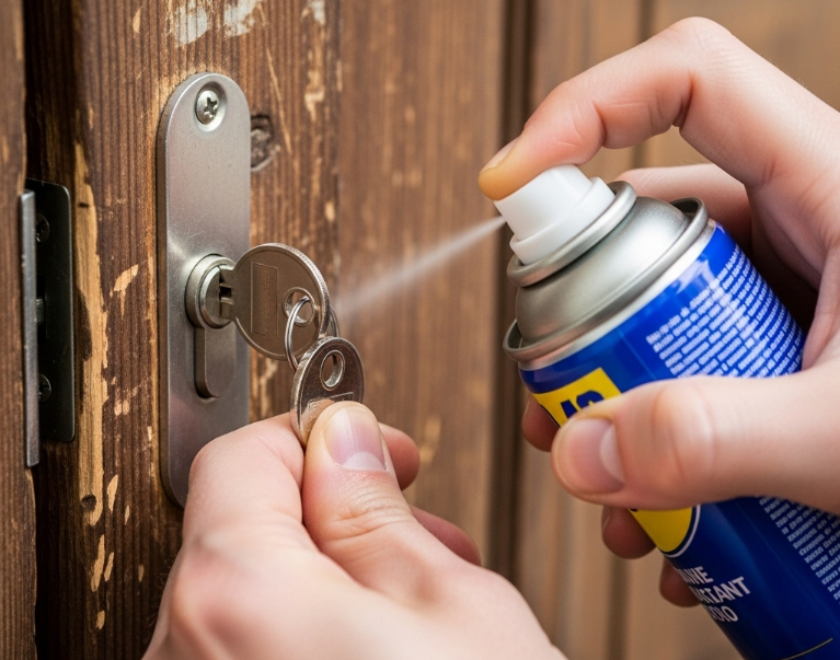 How to Fix Door Lock Jammed Key Won't Turn