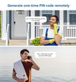 Philips 1000 Series Touchscreen Key-free Electronic Deadbolt with Handleset