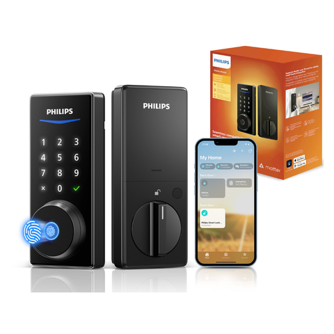 Philips 4000 Series Matter Built-in Wi-Fi Touchscreen Smart Deadbolt