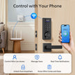 Philips 4000 Series Wi-Fi Fingerprint Touchscreen Smart Deadbolt with Lever