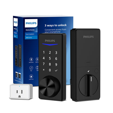 Philips 4000 Series Wi-Fi Bridge Touchscreen Smart Deadbolt