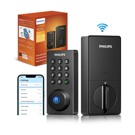 Philips 4200 Series Built-in Wi-Fi Fingerprint Keypad Smart Deadbolt