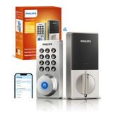 Philips 4200 Series Built-in Wi-Fi Fingerprint Keypad Smart Deadbolt