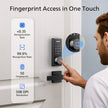 Philips 4000 Series Wi-Fi Fingerprint Touchscreen Smart Deadbolt with Lever