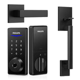 Philips 1000 Series Fingerprint Touchscreen Electronic Deadbolt with Handleset