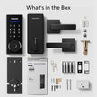 Philips 4000 Series Wi-Fi Fingerprint Touchscreen Smart Deadbolt with Lever