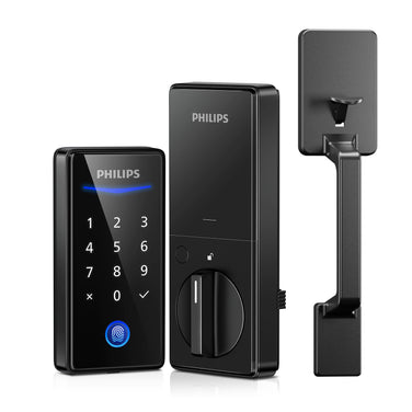 Philips 1000 Series Fingerprint Key-free Electronic Deadbolt with Handlset