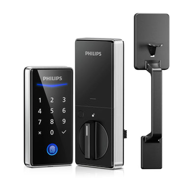 Philips 1000 Series Fingerprint Key-free Electronic Deadbolt with Handlset