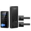 Philips 1000 Series Fingerprint Key-free Electronic Deadbolt with Lever