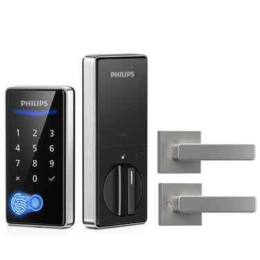 Philips 1000 Series Fingerprint Key-free Electronic Deadbolt with Lever