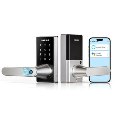 Philips 2000 Series Fingerprint Wi-Fi Smart Door Lock with Handle