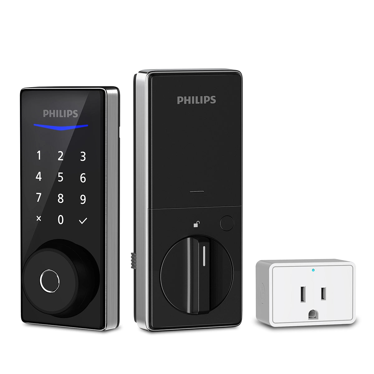 Philips Wi-Fi Fingerprint Smart Deadbolt + Video Doorbell Bundle