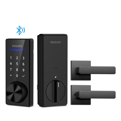 Philips 4000 Series Bluetooth Touchscreen Smart Deadbolt with Lever