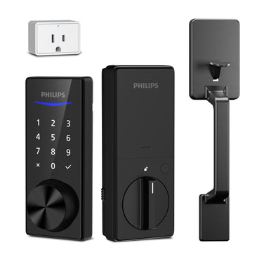 Philips 4000 Series Wi-Fi Bridge Touchscreen Smart Deadbolt with Handlset