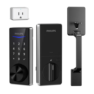 Philips 4000 Series Wi-Fi Bridge Touchscreen Smart Deadbolt with Handlset