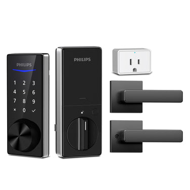 Philips 4000 Series Wi-Fi Bridge Touchscreen Smart Deadbolt with Lever