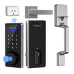 Philips 4000 Series Wi-Fi Fingerprint Touchscreen Smart Deadbolt with Handleset