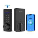 Philips 4000 Series Built-in Wi-Fi Fingerprint Touchscreen Smart Deadbolt