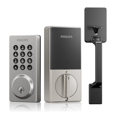 Philips 4200 Series Built-in Wi-Fi Keypad Smart Deadbolt with Handlset