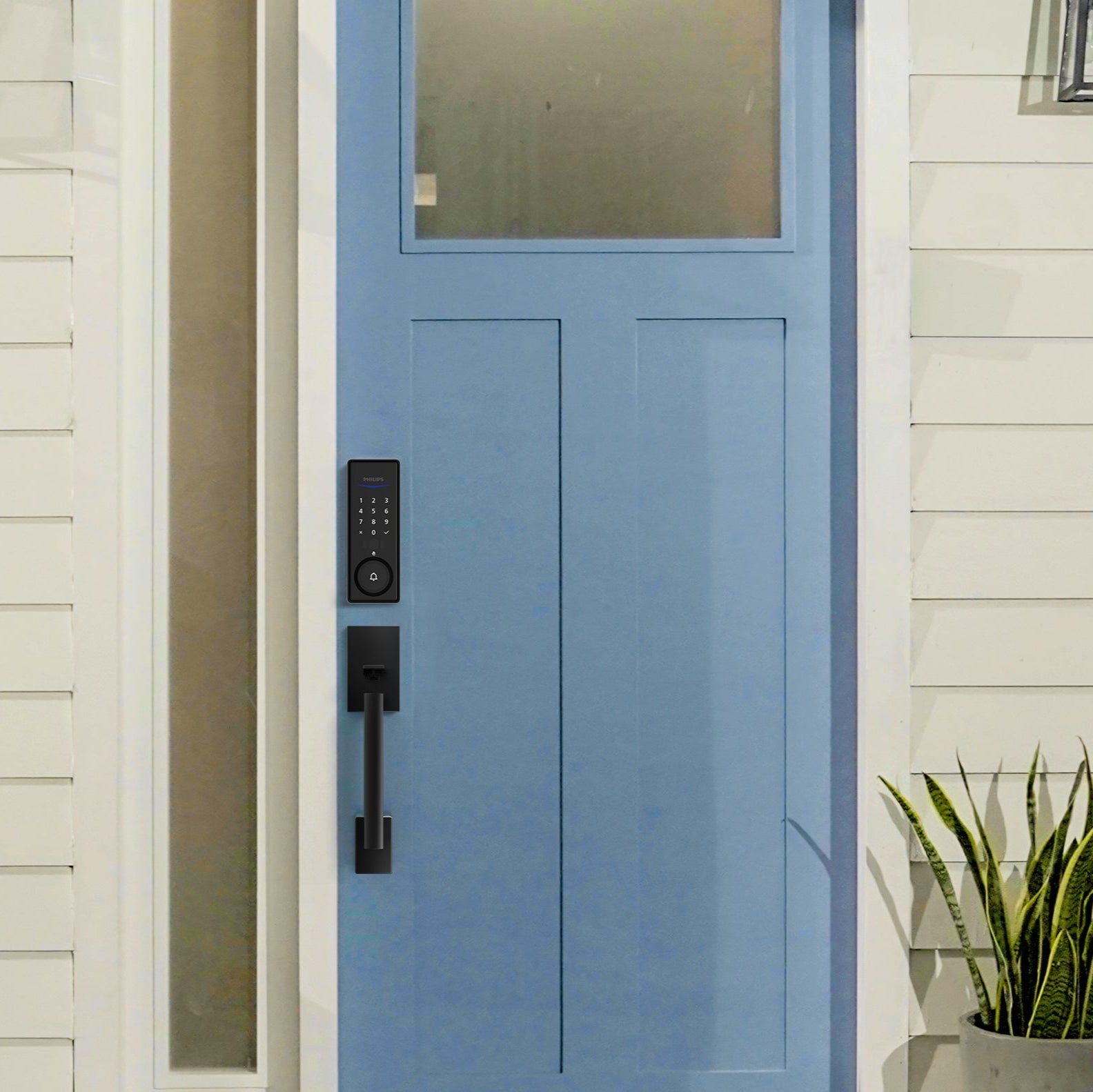 Philips 5000 Series Wi-Fi Palm Recognition Lock with Door Handleset