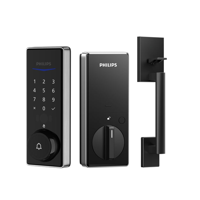 Philips 5000 Series Wi-Fi Palm Recognition Lock with Door Handleset