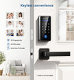 Philips 1000 Series Fingerprint Key-free Electronic Deadbolt with Handleset