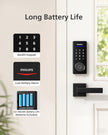 Philips 1000 Series Fingerprint Touchscreen Electronic Deadbolt with Lever