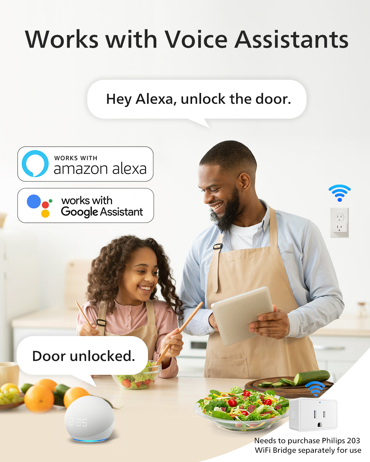 Philips 4000 Series Bluetooth Fingerprint Smart Deadbolt with Lever