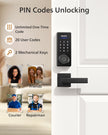 Philips 1000 Series Fingerprint Touchscreen Electronic Deadbolt with Lever