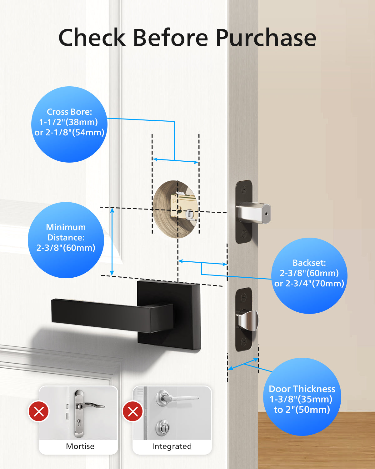 Philips 1000 Series Fingerprint Touchscreen Electronic Deadbolt with Lever