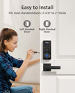 Philips 1000 Series Fingerprint Touchscreen Electronic Deadbolt with Lever