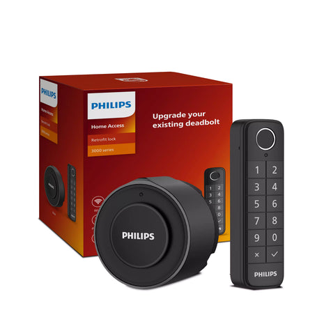 Philips 3000 Series Wi-Fi Retrofit Lock with Keypad