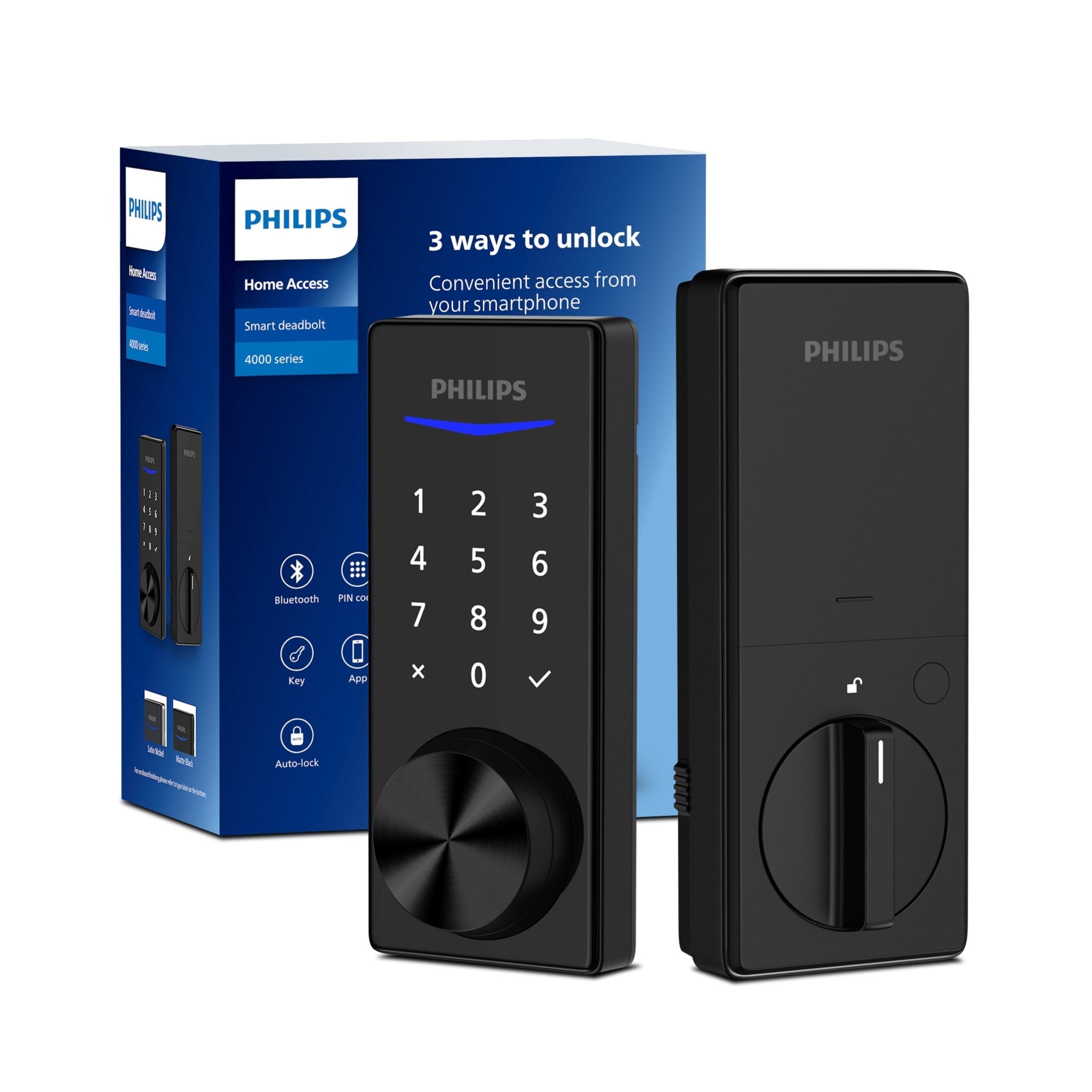 Philips Bluetooth Touchscreen Smart Deadbolt - Philips Home Access